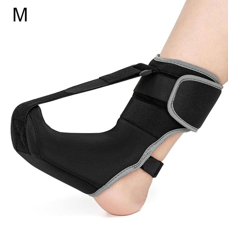 Foot drop stretcher, night splint, adjustable unisex ankle brace, foot support orthosis